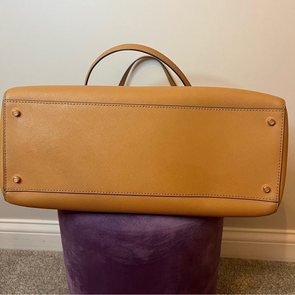 Laptop Tote and wallet - Tory Burch LARGE Robinson - Cardamon - Picture 8 of 15